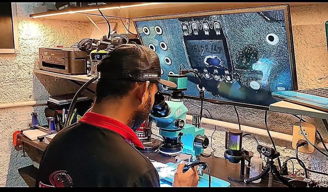 Estrutura da oficina Auto Elétrica e Diagnóstico Freitas